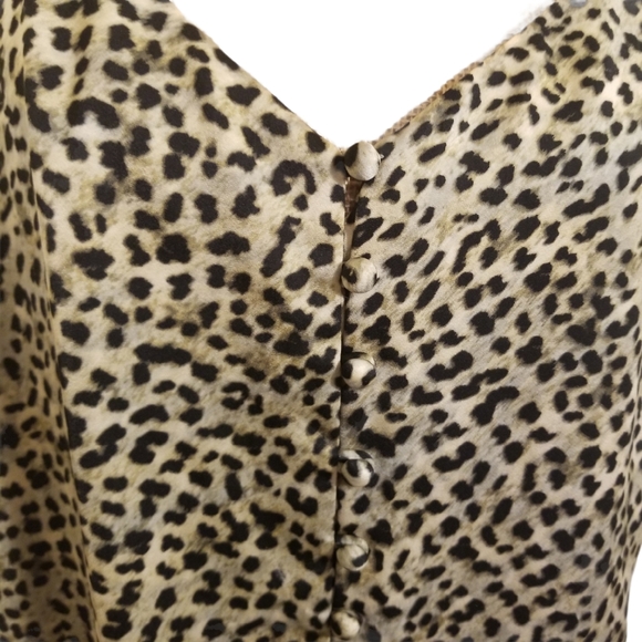 Cupcakes&Cashmere Jordane animal print camisole MD - Picture 10 of 13